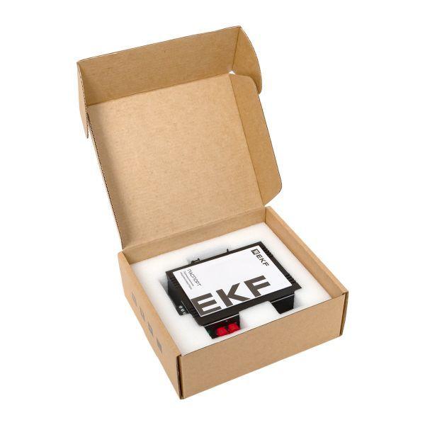 Медиаконвертер 10/100/1000Base-TX в 1000Base-X разъем FC двойн. одномодовое оптоволокно 1310нм TSX EKF TSX-MC-1GX1GT-FC