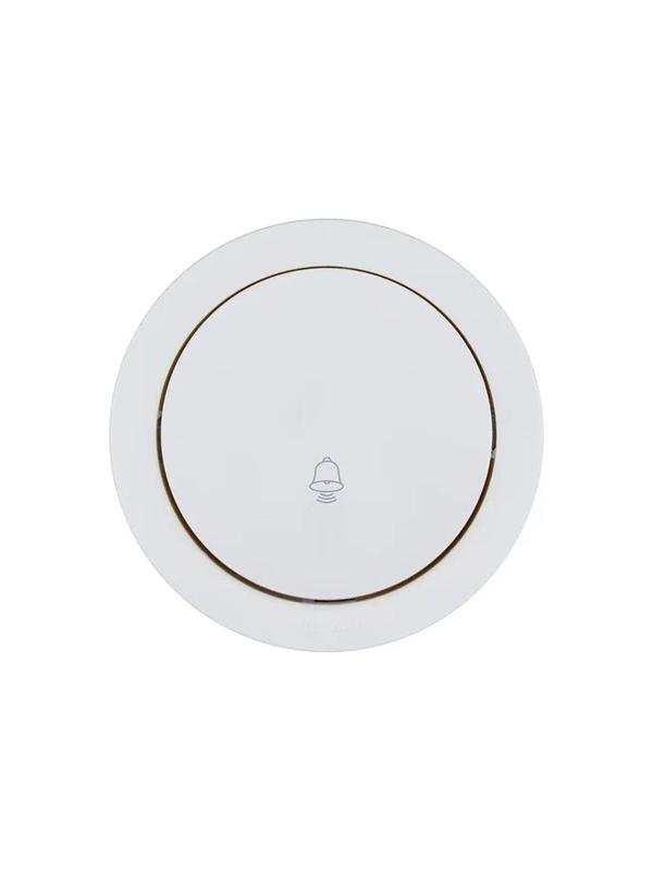 Кнопка звонка СП OSEN механизм бел. LEZARD 743-0288-103