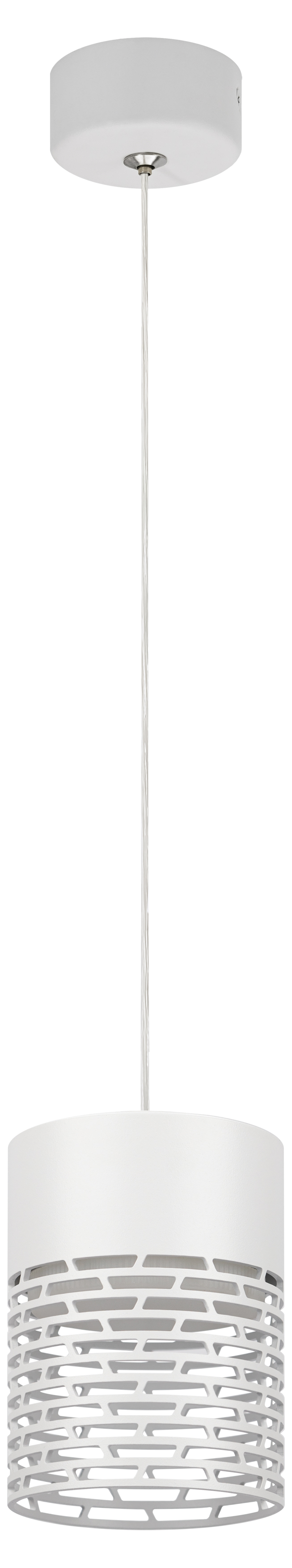 Светильник подвесной (подвес) PL29 WH цоколь GX53 потолочный цилиндр белый ЭРА