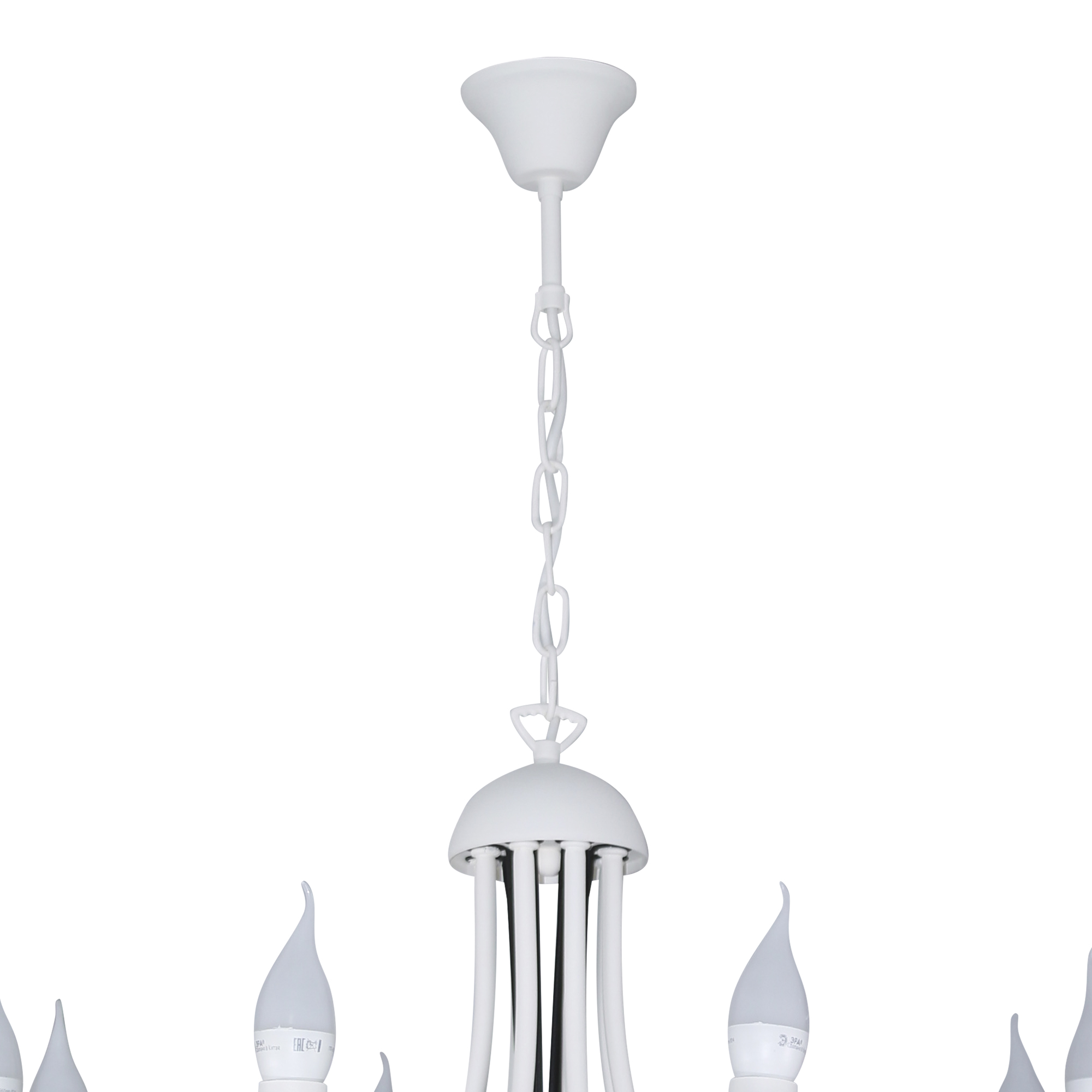 Светильник подвесной Астра 281 бел.муар. черн.муар. НСБ 01-8х60-108 Е14