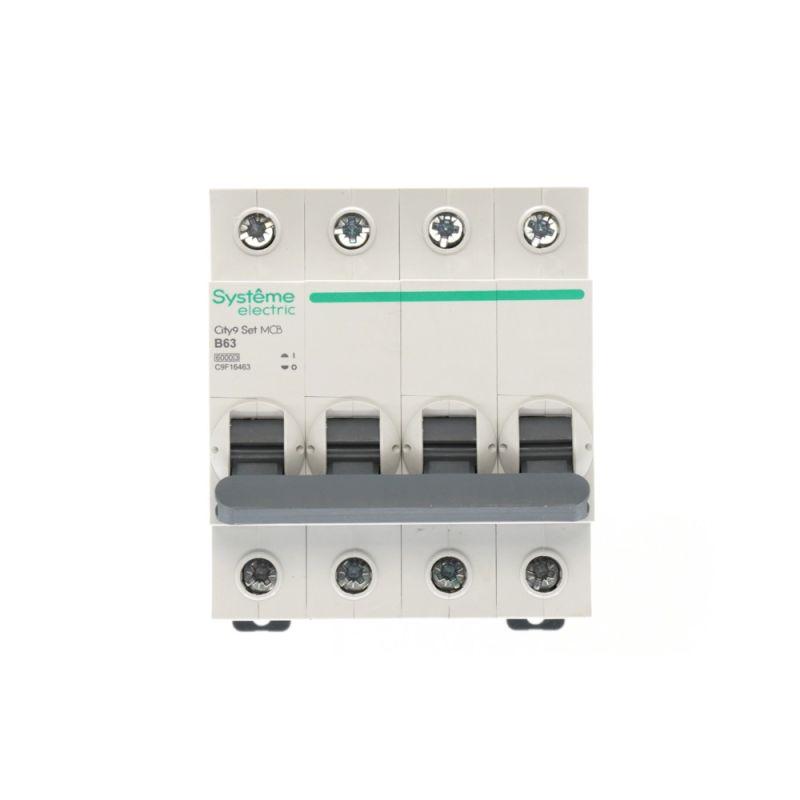 Выключатель автоматический 4п City9 Set (АВ) B 63А 6кА 400В SE C9F16463