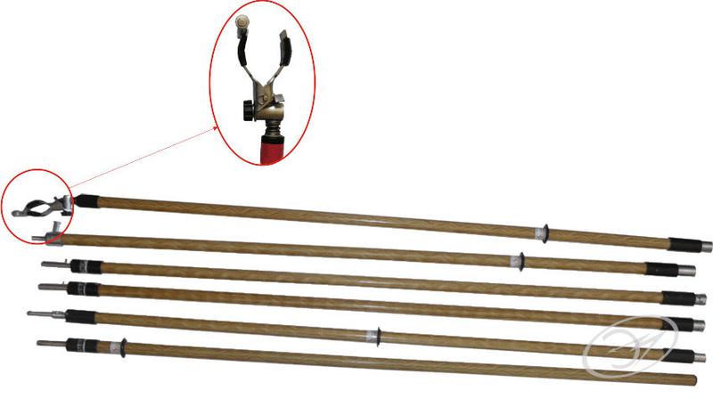 Штанга изолирующая оперативная спасательная ШОС-10 с протоколом испытаний ЭЛЕКТРО ТРЕЙД SHO123-P