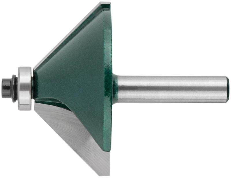 Фреза кромочная конусная с нижним подшипником DхHхL=50.8х27х65.3мм FIT 3607-082751