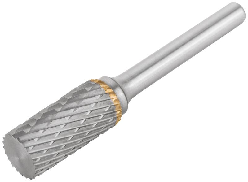 Шарошка карбидная штифт 6мм тип "А" цилиндрическая 12х25х70мм FIT 36605