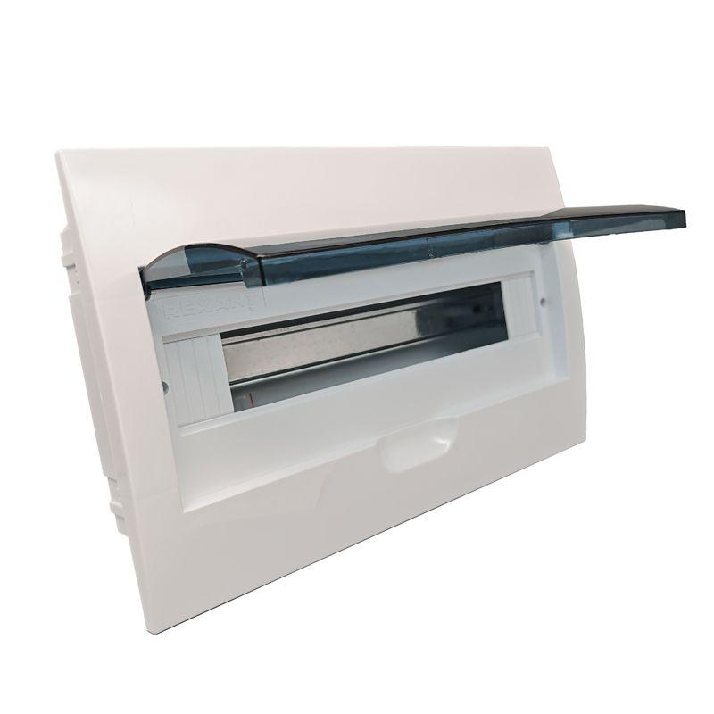 Бокс ЩРВ-П-18 IP41 пластик. бел. Rexant 11-0218