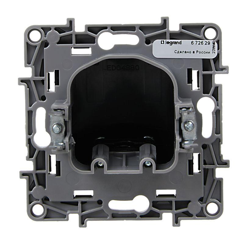 Вывод кабеля Etika IP21 антрацит IEK 672629