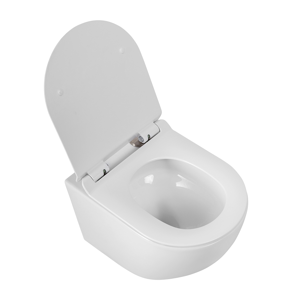 Унитаз подвесной безободковый BelBagno SFERA-TOR BB046CH-TOR/BB2111SC