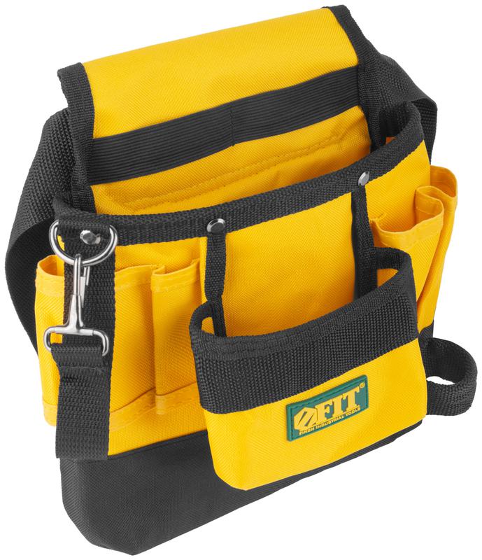 Пояс для инструмента одинарный полиэстер 9 отделений 1 петля для инструмента FIT 12517