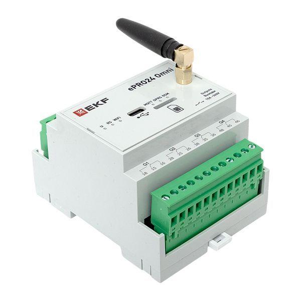 Контроллер удаленного управления 6вх./4вых. Wi-Fi GSM 230 В ePRO24 Omni EKF ePRO24-6-4-WG-OMNI