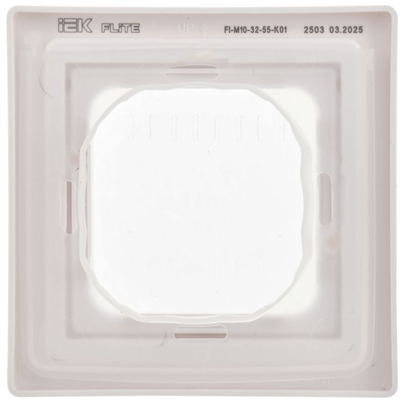 Рамка 1-м СП FLITE Рпро-1-55-ФлБ IP55 бел. IEK FI-M10-32-55-K01