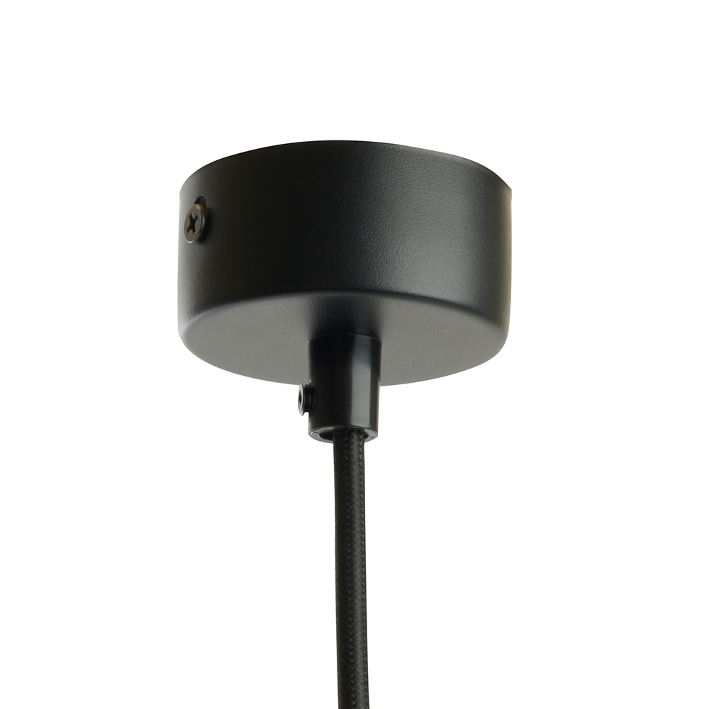 Светильник ДСО GU10 без лампы на подвесе черный