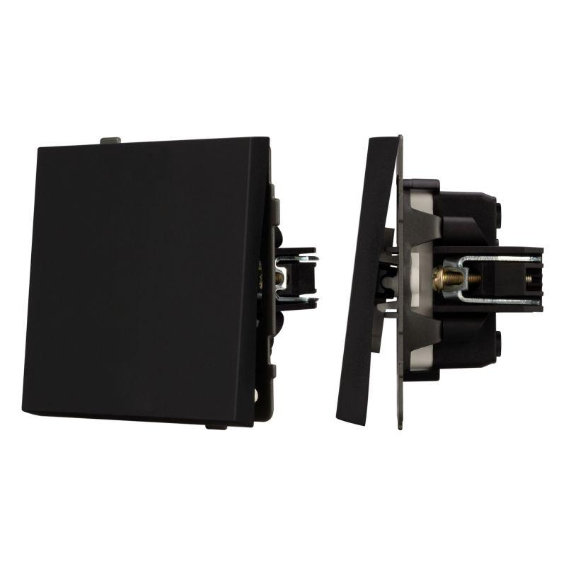 Механизм звонкового выключателя SWT-TENDO-MKR1-SFPL-BK 230В 10А Arlight 054587