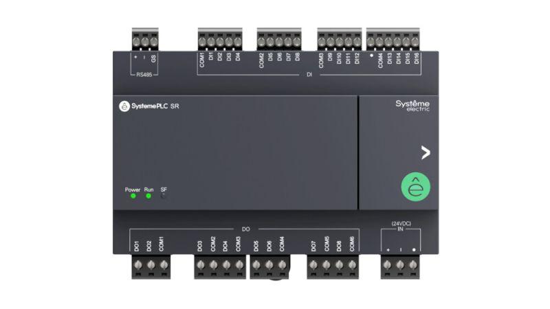 Реле интеллектуальное SR1 24В DC 24 IO: 16 DI; 8 DO (реле) 1хRS485 SE ZR1PA00BD