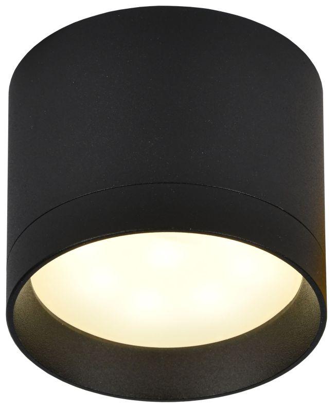 Светильник 4015 накладной потолочный под лампу GX53 черн. IEK LT-UPB0-4015-GX53-1-K02