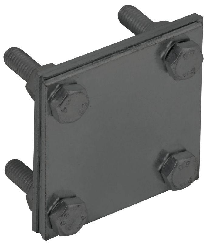 Зажим крестообразный с раздел. полоса-полоса 40мм оцинк. сталь TD IEK ZCC68-13-1-40