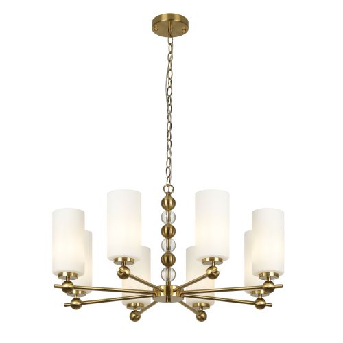 Люстра Antonella 3181-310 40Вт 8хE27 модерн Rivoli Б0068071