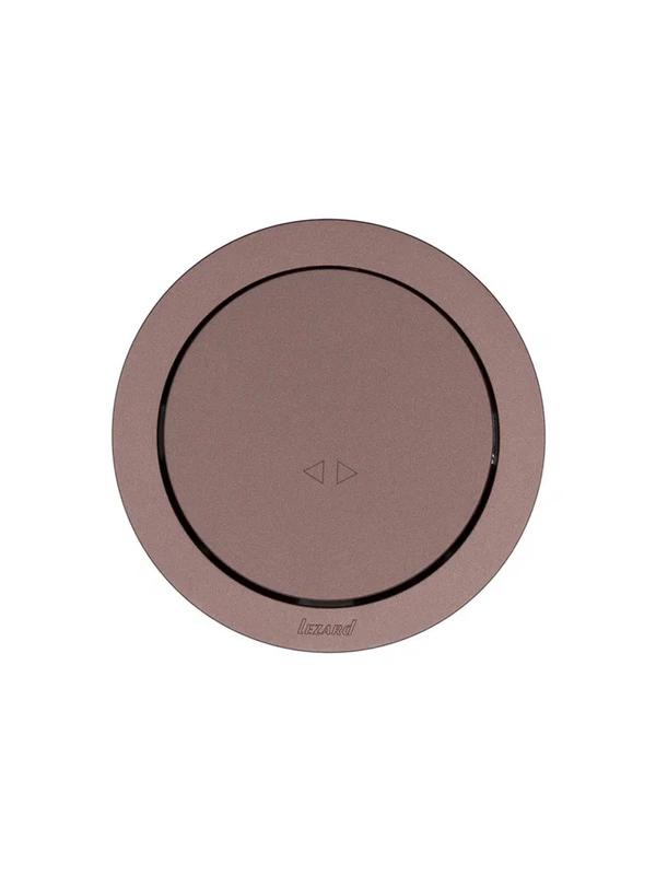 Выключатель промежуточный 1-кл. СП OSEN 10А IP20 механизм шоколад LEZARD 743-7388-107