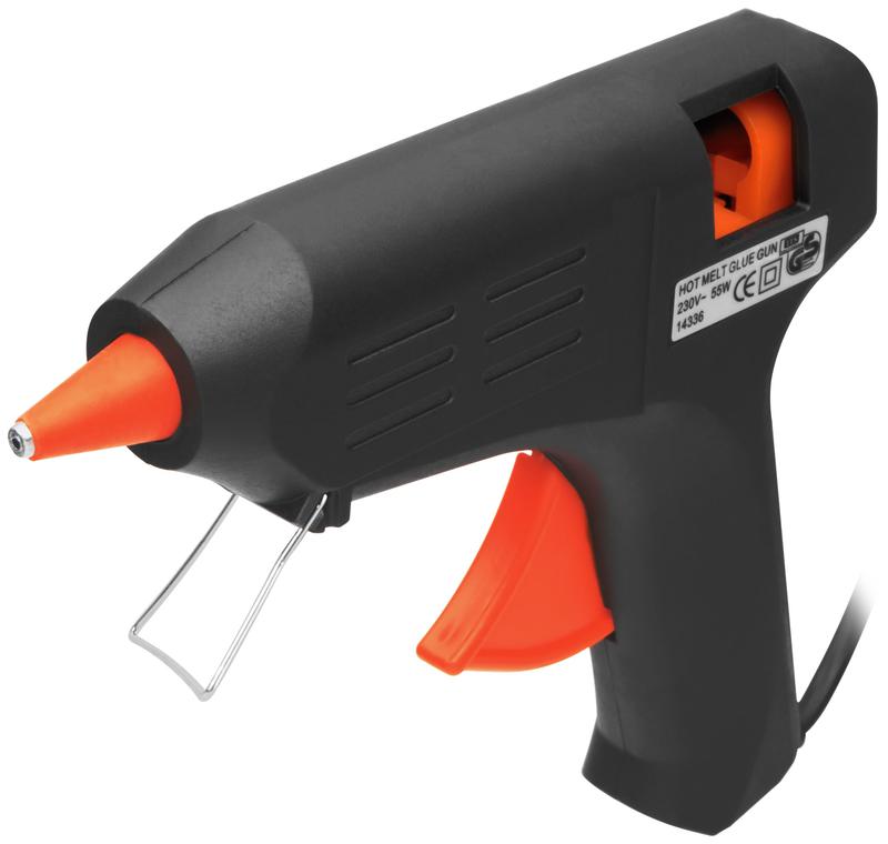 Пистолет клеевой 11мм 12Вт (55Вт) FIT 14336