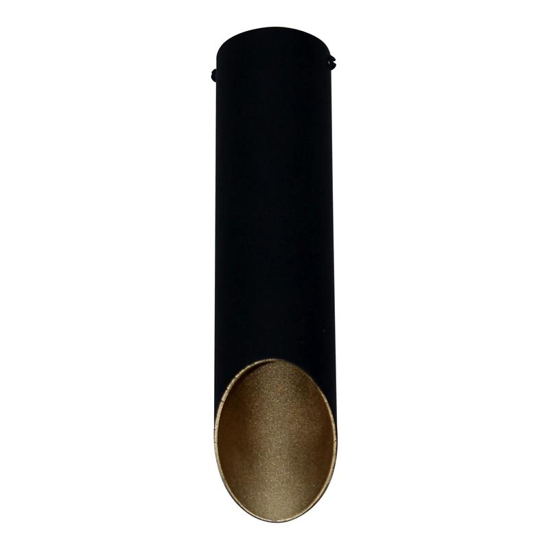 Светильник "Соната" 112 НПБ 01-25-102 G9 [ИМ] потолочн. черн./зол. Элетех 1005405289