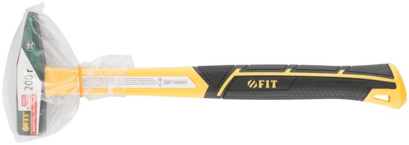 Молоток кованый Профи 200г фибергласовая усилен. ручка FIT 44332