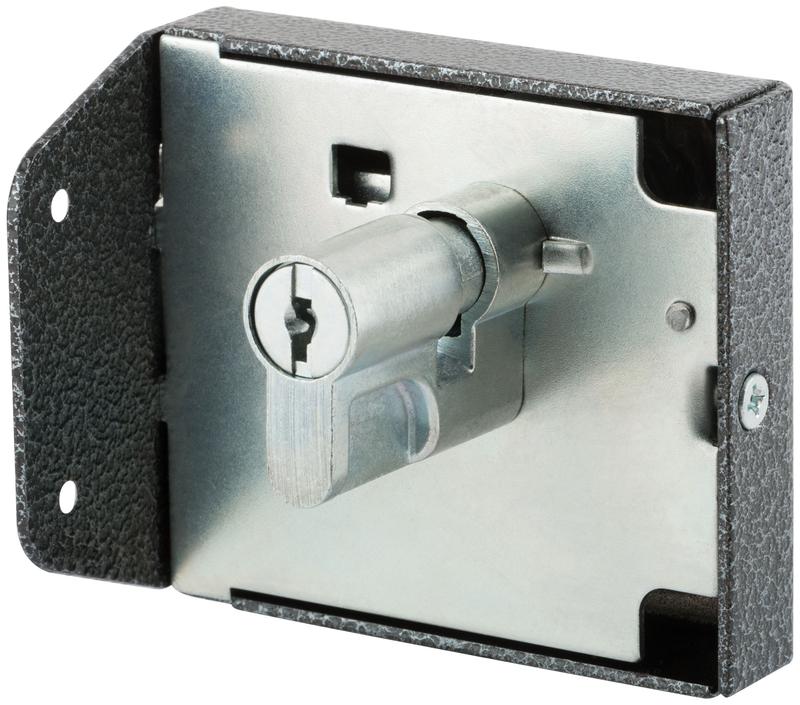 Замок накладной Зенит ЗН1-2 серебр. 66941