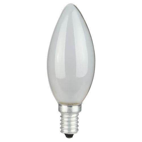 Лампа накаливания B36 60Вт свеча матовая E14/E14 230В Эра Б0066376