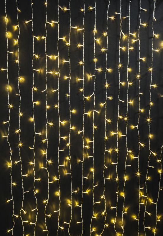 Гирлянда светодиодная "Занавес" 93 691 NGF-С03-04 3х3м 500LED WW IP20 TR Navigator 93691