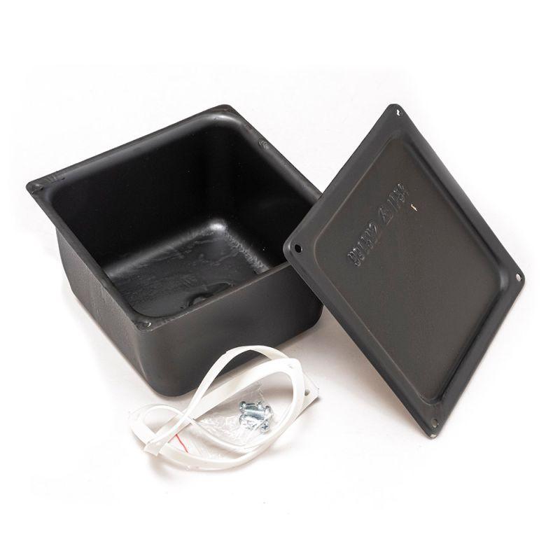 Коробка протяжная У-995 150х150х100 IP54 грунтованная с уплотнителем метал. Промрукав PR08.26167