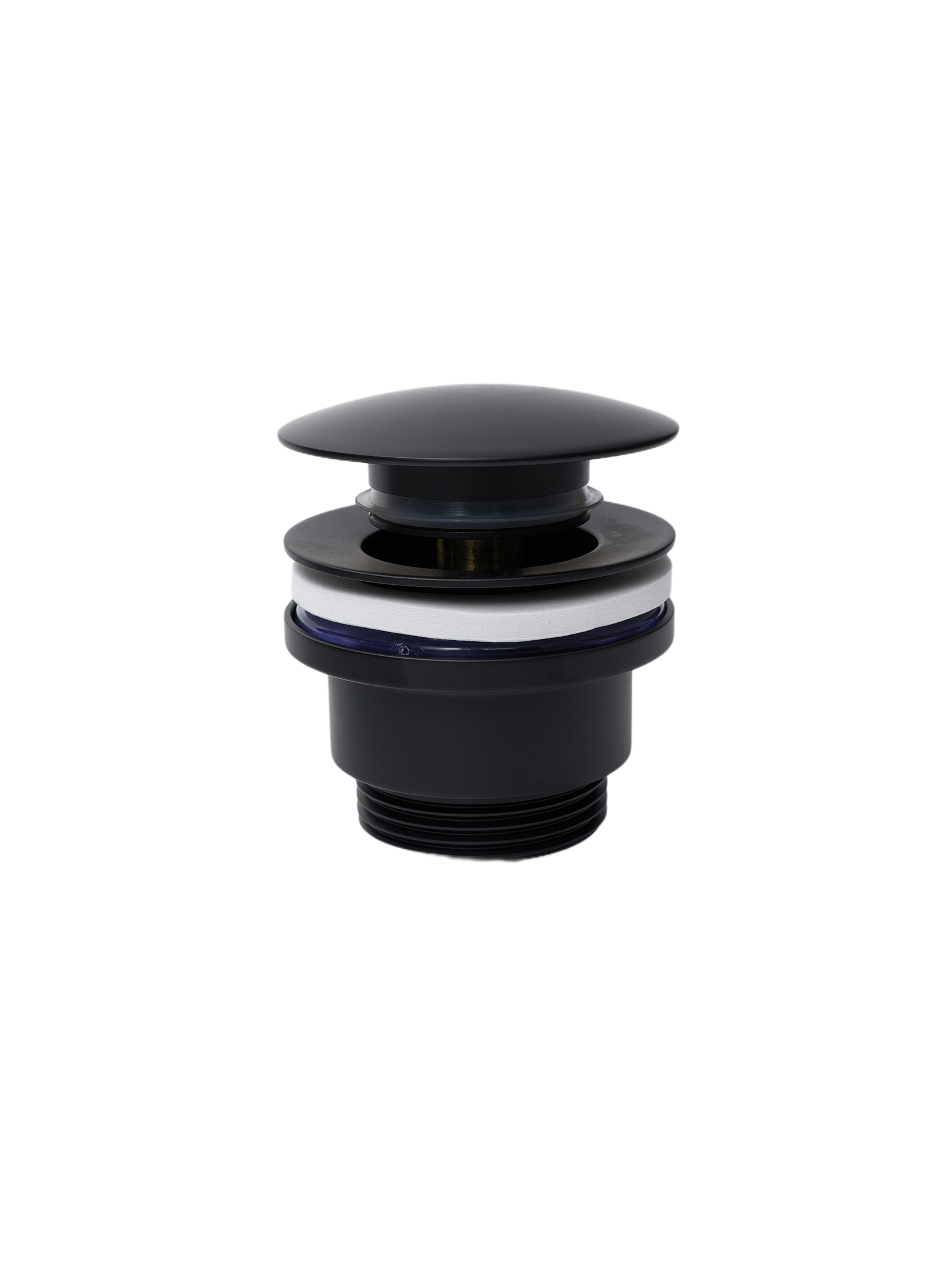 Донный клапан Gid универсальный G-59BM 76605K черный матовый 7x7x10