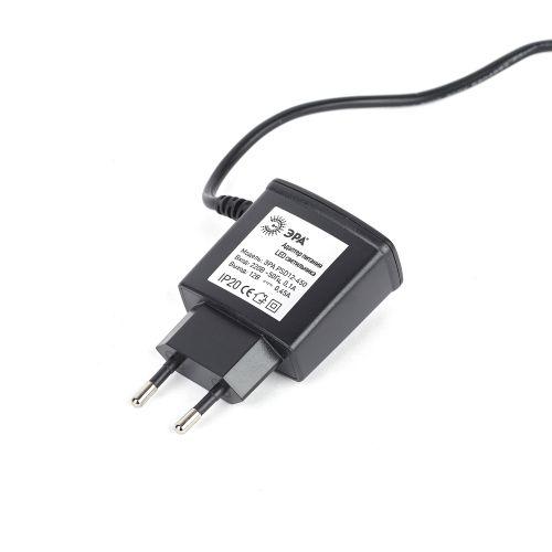 Светильник NLED-473-10W-BK настол. черн. с деревом ЭРА Б0033305