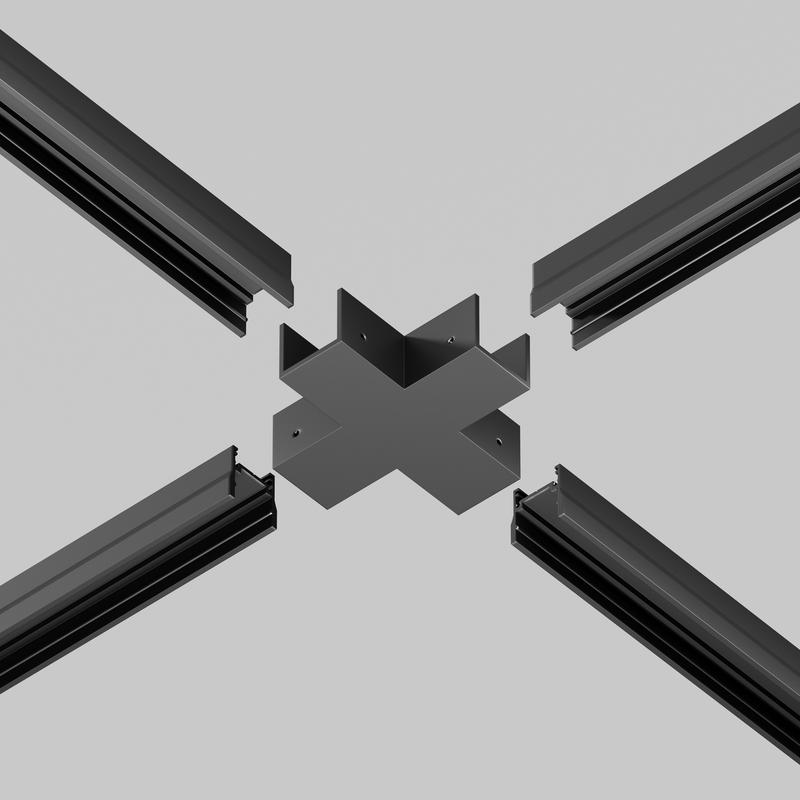 Коннектор X-образный для профиля Elasity IP Maytoni O-TR001-CC