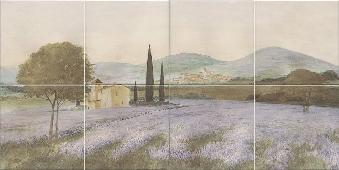 Панно Пикарди Лавандовое поле 30х60, VB\A08\8x\17000