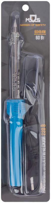 Паяльник 60Вт пластик. ручка MOS 60464М