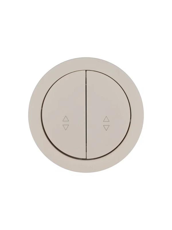 Выключатель проходной 2-кл. СП OSEN 10А IP20 механизм сл. кость LEZARD 743-9088-106