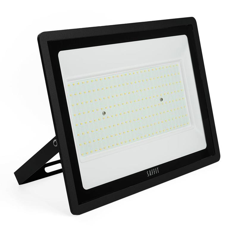 Прожектор светодиодный 2835SMD 200Вт 6400К AC220В/50Гц IP65 черн. в компактном корпусе SFL90-200 SAFFIT 55168