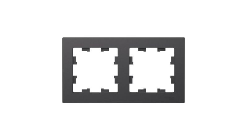 Рамка 2-м AtlasDesign универс. базальт SE ATN001402