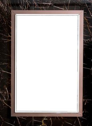 Зеркало Dolce Лиловый 105x70см