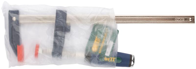 Струбцина тип "F" усиленная мягкая ручка 50х250мм FIT 59153