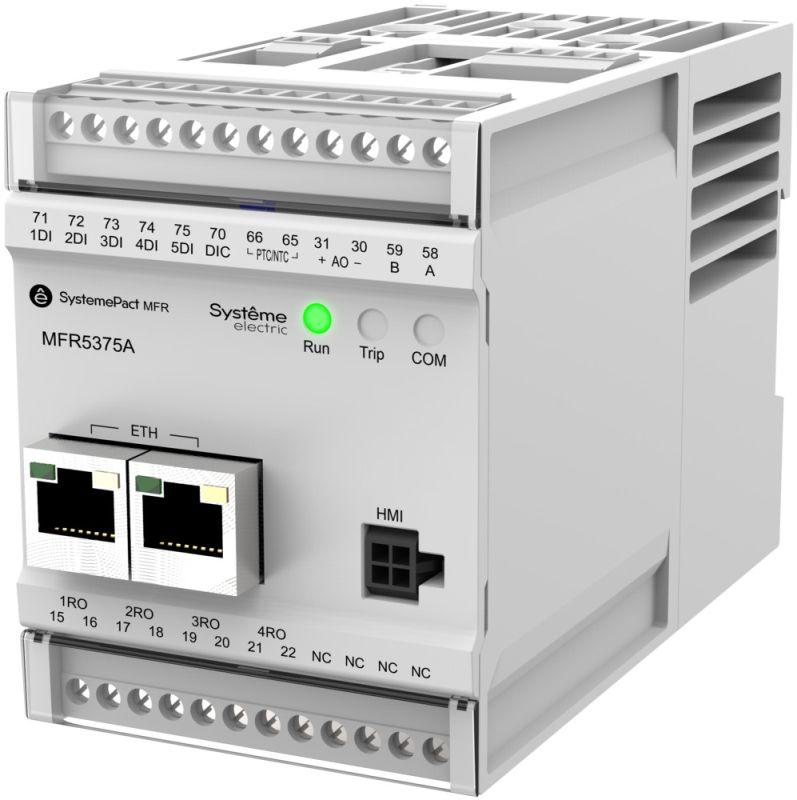 Реле MFR530 MODBUS-RTU + MODBUS-TCP 0.2-5А ТТ d10.5мм 80-270В AC/DC SE MFR5375A