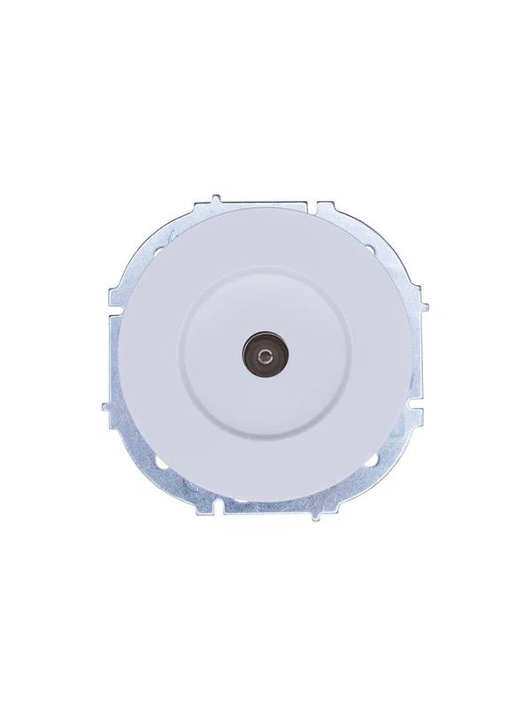 Розетка телевизионная проходная СП OSEN механизм белая LEZARD 743-0288-129