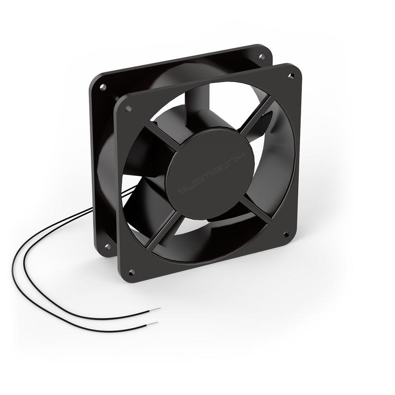 Вентилятор 220В 120х120х38мм для установки в настенные и напольные шкафы SYSMATRIX FU 0014.001