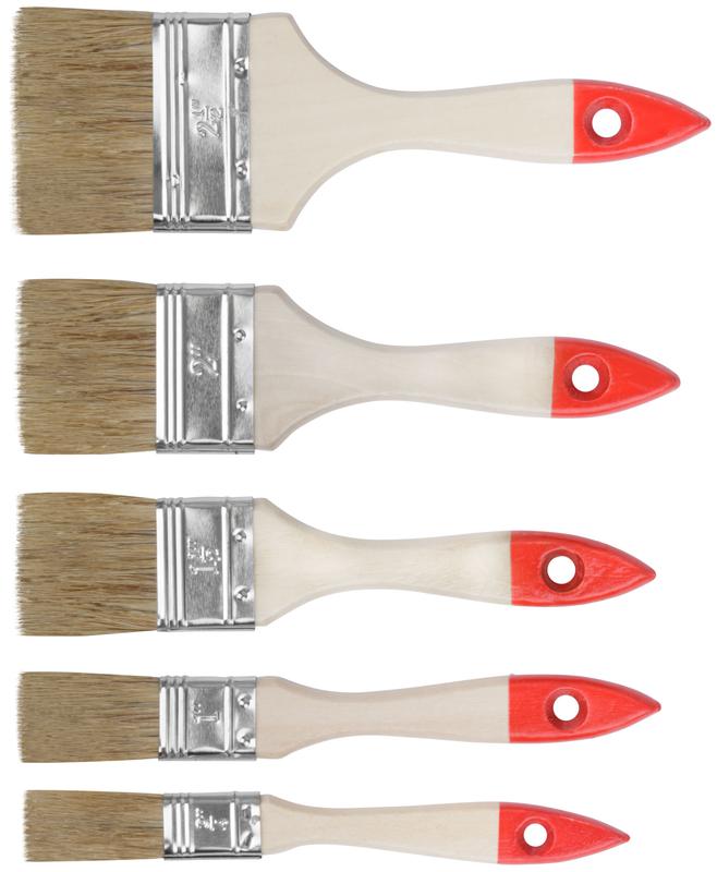 Набор кистей "Оптима" 19; 25; 38; 50; 63мм (5 предметов) КУРС 00915