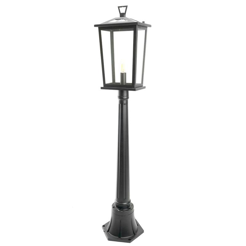 Светильник садово-парковый 60Вт 230В E14 черн. PL756 FERON 51282