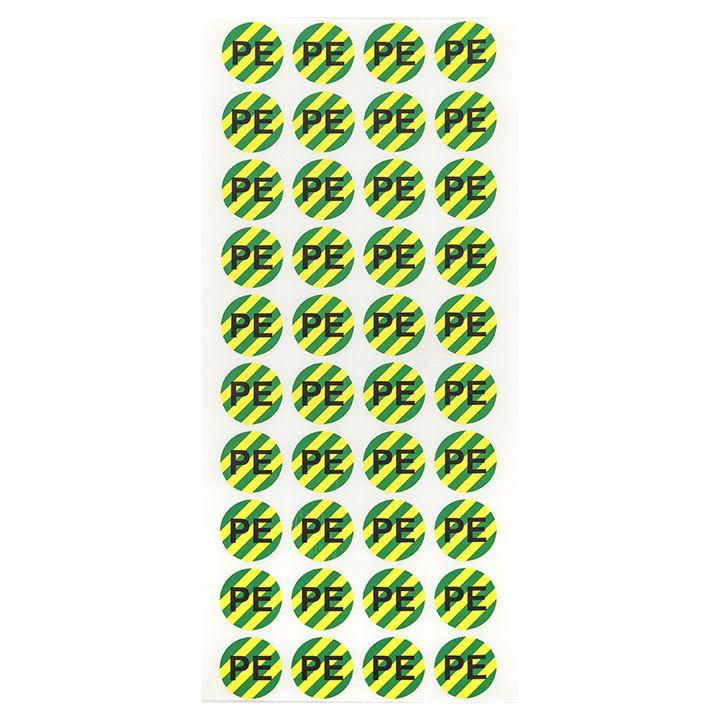 Наклейка "PE" d20мм PROxima EKF an-2-07-1