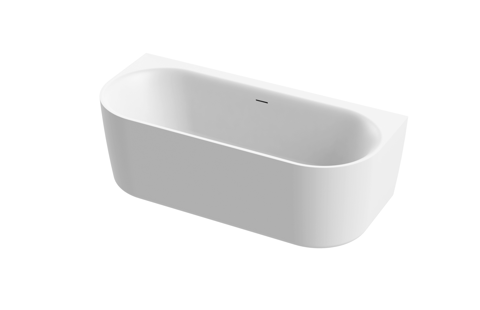 Акриловая ванна CEZARES METAURO-INT-Wall-180-80-60-W-MATT