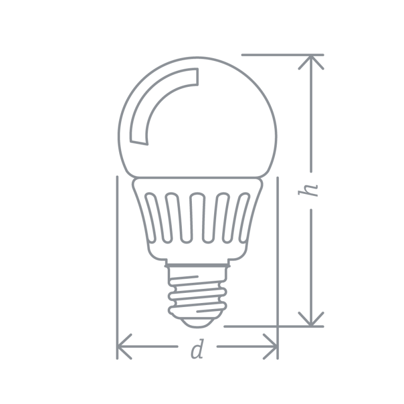 Лампа светодиодная 94 477 NLL-P-G45-5-230-2.7K-E27 5Вт шар 2700К тепл. бел. E27 330лм 176-264В Navigator 94477