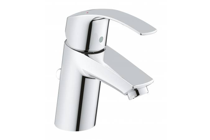 Смеситель однорычажный для раковины, GROHE Eurosmart New, S-size 33265002 хром