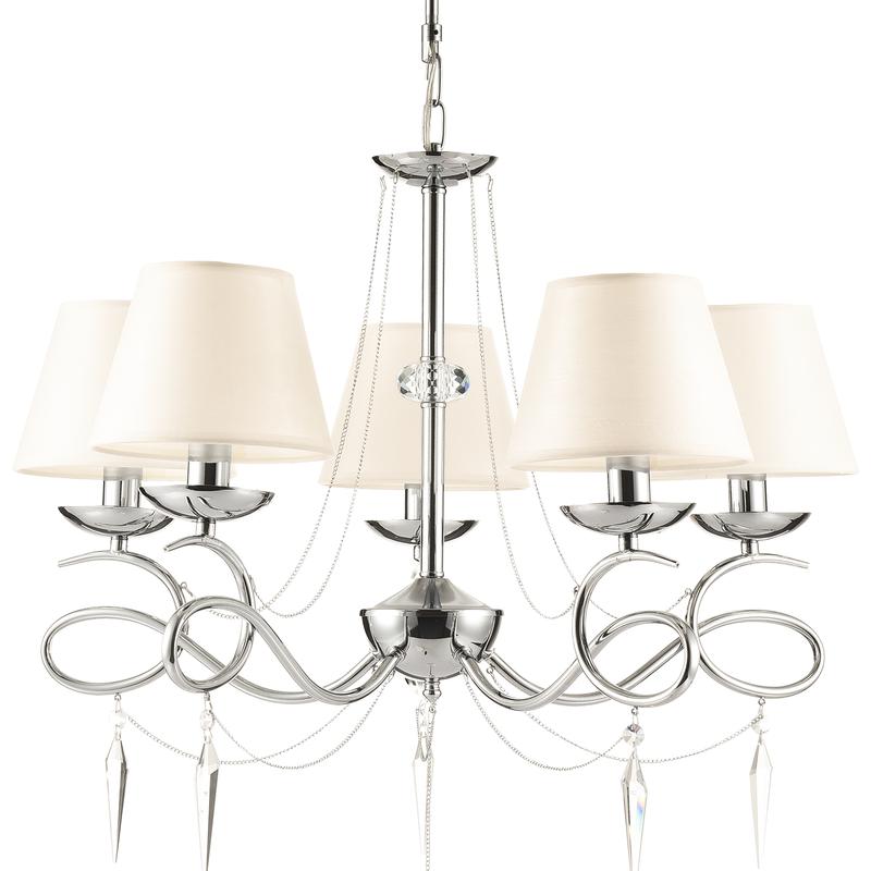 Люстра Haley 5х40Вт E14 IP20 Freya FR2909-PL-05-CH