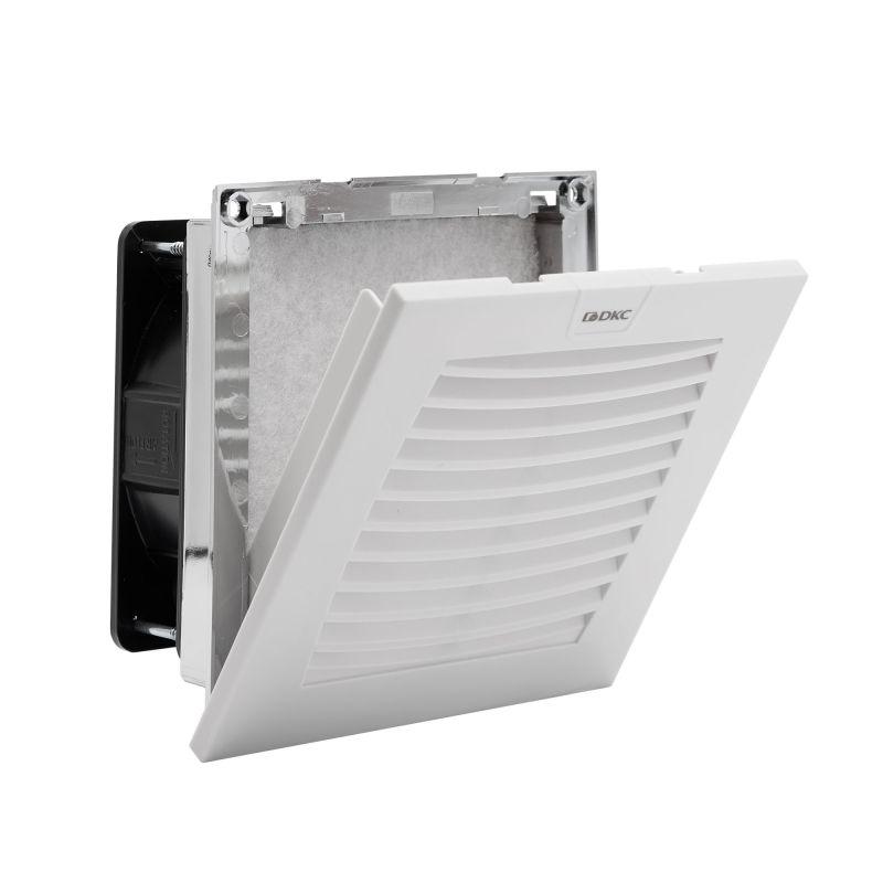 Вентилятор с фильтром ЭМС 100куб.м/ч 115-230В AC 152х152мм IP54 DKC R5MCV15231