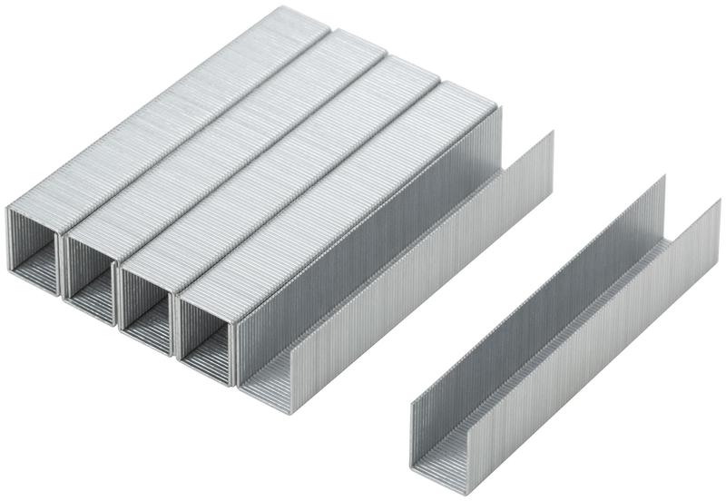 Скоба для степлера закаленные 11.3ммх0.7мм (узкие тип 53) 14мм (уп.1000шт) MOS 31375М